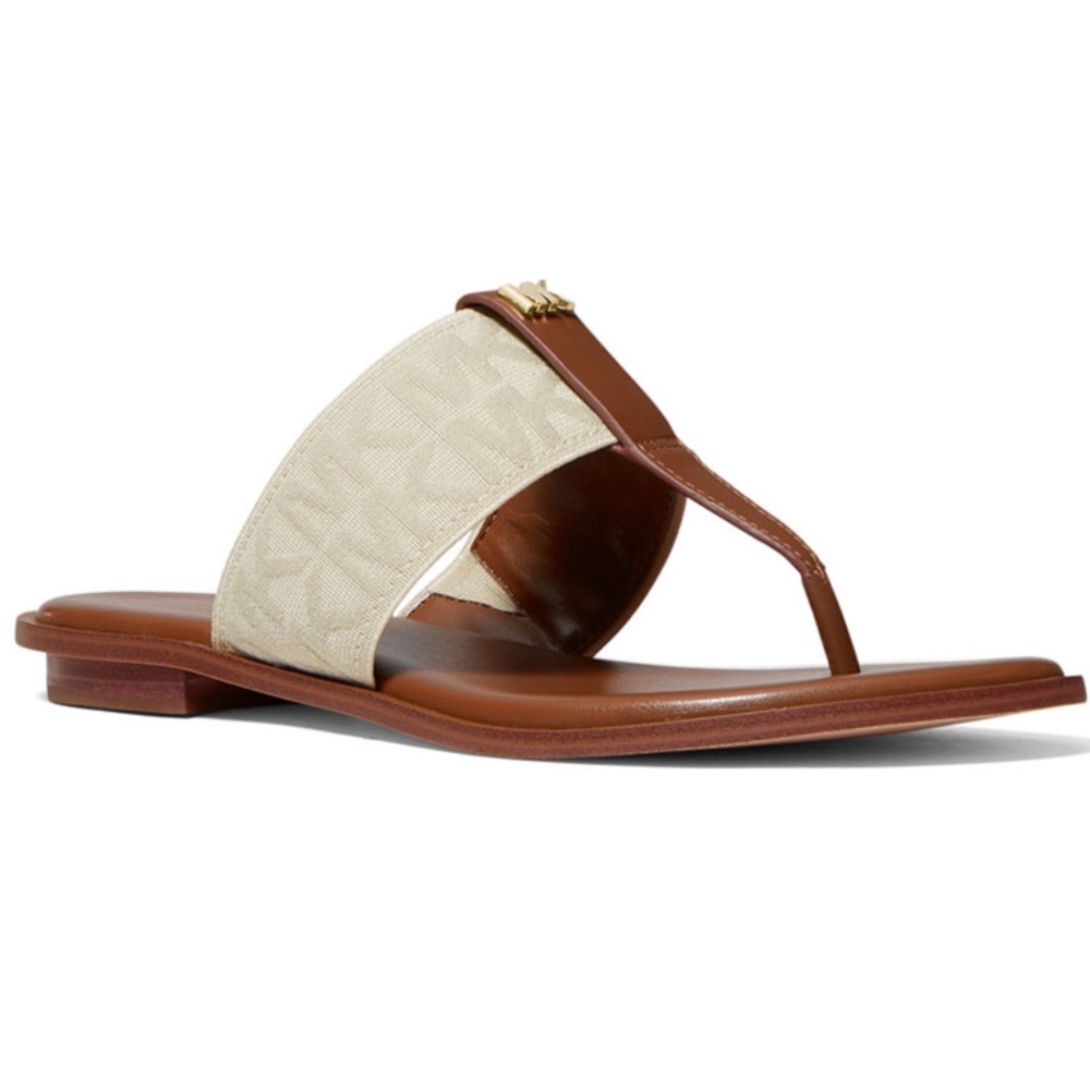 Michael Kors Women's Verity Elastic Flip-Flops - Picture 1 of 8